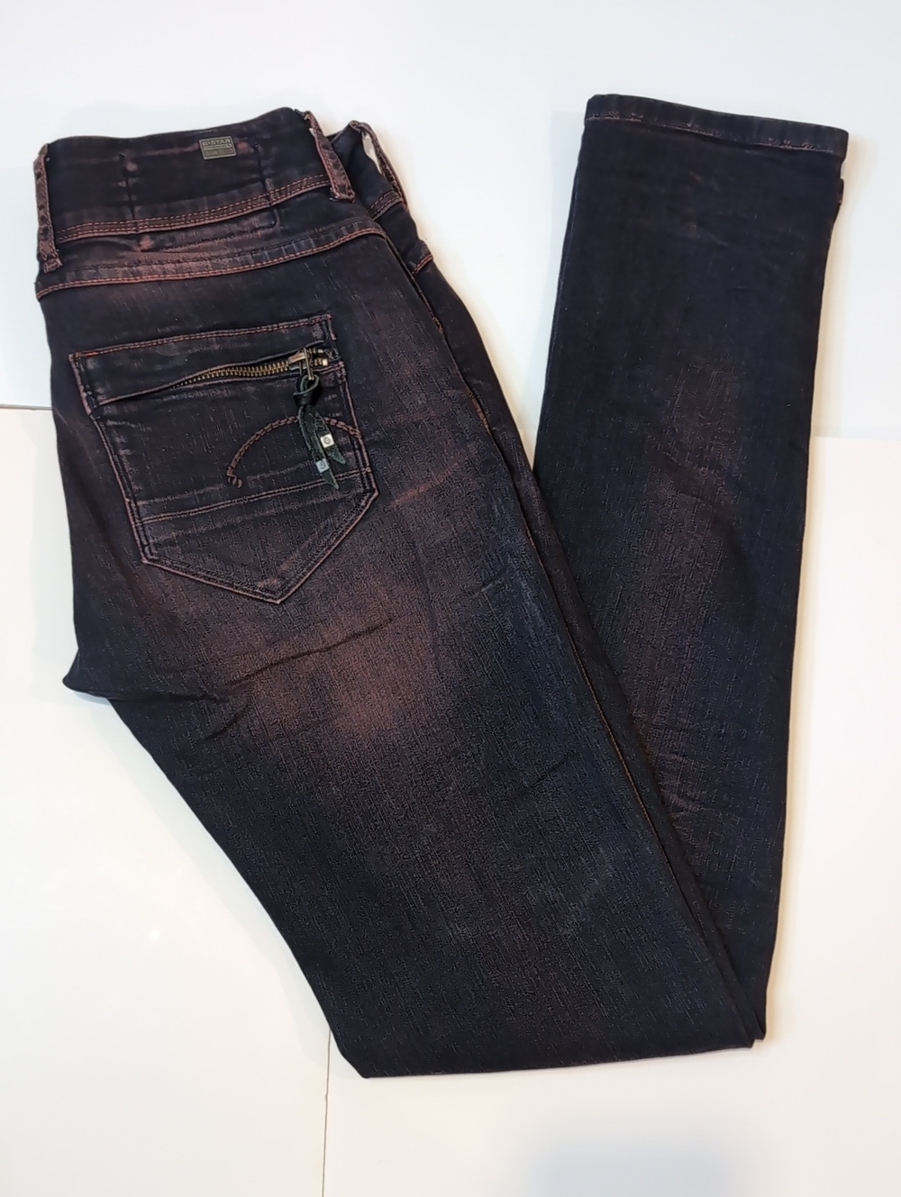 G Star Raw Midge Cody Skinny Jeans Size 27 Dark Wash